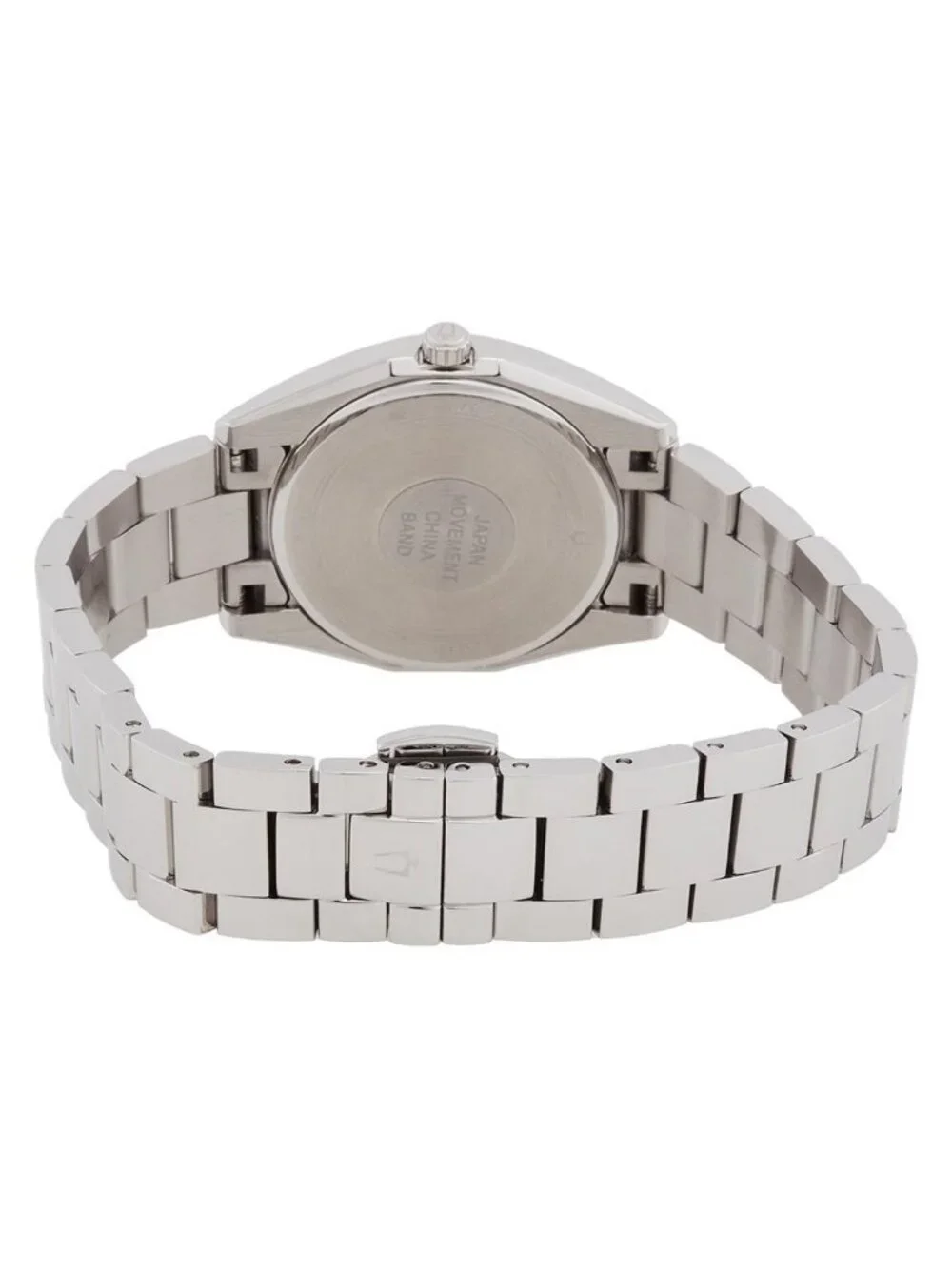 NWT Bulova Surveyor Quartz Diamond Blue Dial Ladies Watch